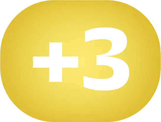 +3